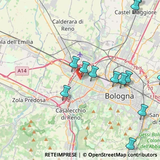 Mappa Giardino dei Noci, 40132 Bologna BO, Italia (5.35083)