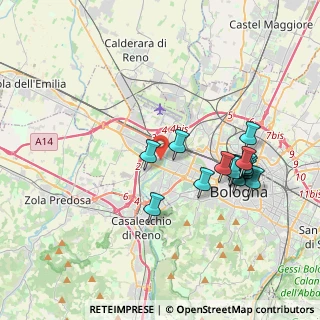 Mappa Parco dei Noci, 40132 Bologna BO, Italia (3.78133)