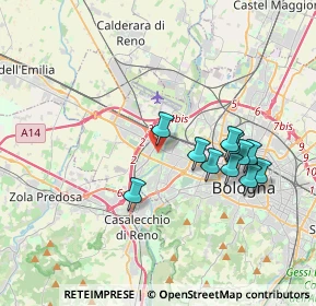 Mappa Parco dei Noci, 40132 Bologna BO, Italia (3.41636)