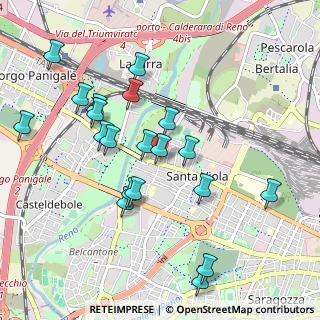 Mappa Via Emilia Ponente, 40133 Santa Viola BO, Italia (1.02)