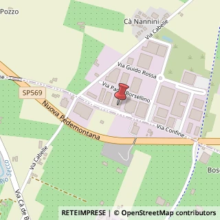 Mappa Via Vittorio Bachelet, 3, 41057 Castelnuovo Rangone, Modena (Emilia Romagna)