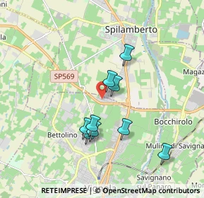 Mappa Via Vittorio Bachelet, 41057 Spilamberto MO, Italia (2.20417)