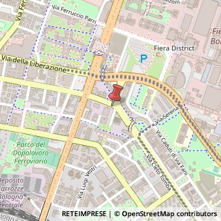 Mappa Via Cesare Gnudi, 5, 40127 Bologna, Bologna (Emilia Romagna)