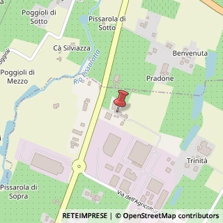 Mappa Via per Sassuolo, 3879, 41058 Vignola, Modena (Emilia Romagna)