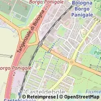 Kaart Bologna