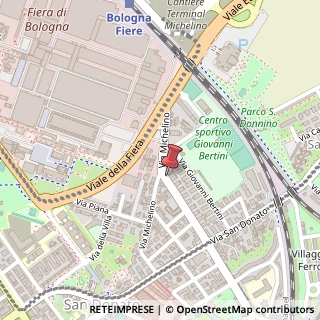 Mappa Via Edoardo Ferravilla, 21, 40127 Bologna, Bologna (Emilia Romagna)