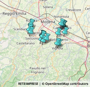 Mappa Via Pagliarola, 41014 Castelvetro di Modena MO, Italia (9.6255)
