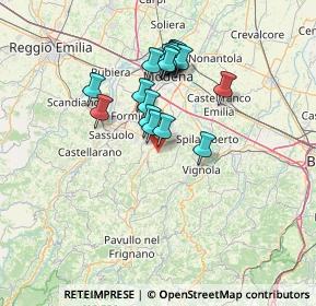 Mappa Via Pagliarola, 41014 Castelvetro di Modena MO, Italia (11.775)