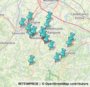 Mappa Via Pagliarola, 41014 Castelvetro di Modena MO, Italia (6.24125)