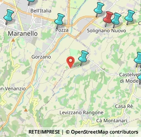 Mappa Via Pagliarola, 41014 Castelvetro di Modena MO, Italia (3.31)