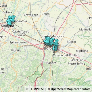 Mappa Via della Guardia, 40133 Bologna BO, Italia (13.21917)