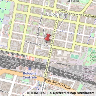 Mappa Via Luigi Serra, 2, 40129 Bologna, Bologna (Emilia Romagna)