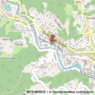 Mappa Via Torino, 2, 16014 Campomorone, Genova (Liguria)