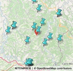 Mappa Località Costa, 12050 Niella Belbo CN, Italia (10.0285)
