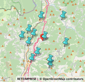 Mappa Via Giovanni Grasso, 16010 Serra Riccò GE, Italia (3.57583)