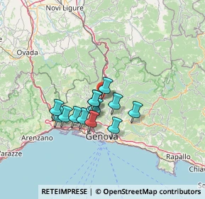 Mappa Via Giovanni Grasso, 16010 Serra Riccò GE, Italia (10.03357)