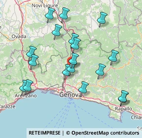 Mappa Via Giovanni Grasso, 16010 Serra Riccò GE, Italia (16.06778)