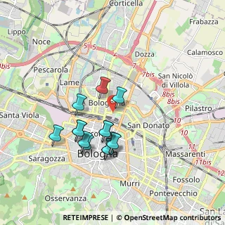 Mappa Via Sebastiano Serlio, 40128 Bologna BO, Italia (1.59)
