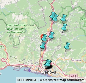 Mappa Salita Grasso, 16164 Genova GE, Italia (8.64)