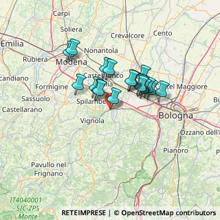 Mappa Via Antonio Gramsci, 40053 Valsamoggia BO, Italia (10.244)
