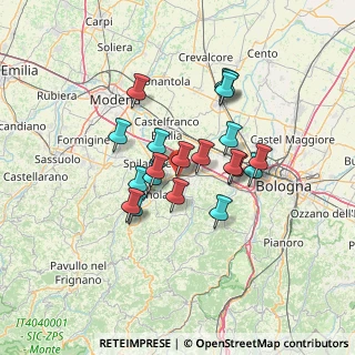 Mappa Via Antonio Gramsci, 40053 Valsamoggia BO, Italia (10.8765)