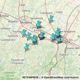 Mappa Via Antonio Gramsci, 40053 Valsamoggia BO, Italia (10.6395)