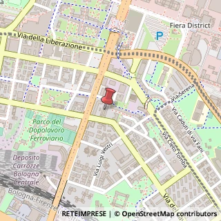 Mappa Via del Lavoro, 39, 40127 Bologna, Bologna (Emilia Romagna)