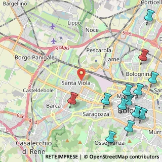 Mappa Via Paolo Nanni Costa, 40133 Bologna BO, Italia (3.21308)