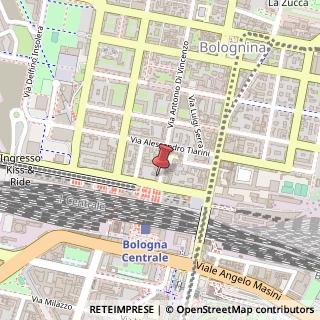 Mappa Via Antonio di Vincenzo, 2, 40121 Castel Maggiore, Bologna (Emilia Romagna)