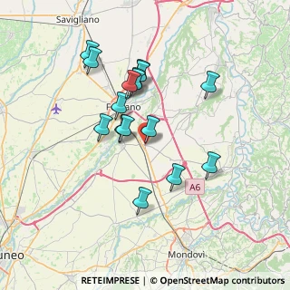 Mappa Via IV Novembre, 12049 Trinità CN, Italia (6.44563)
