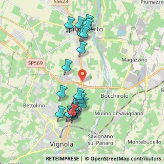 Mappa Strada del Passo Brasa, 41057 Vignola MO, Italia (2.012)