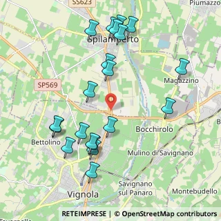 Mappa Strada del Passo Brasa, 41057 Vignola MO, Italia (2.26)