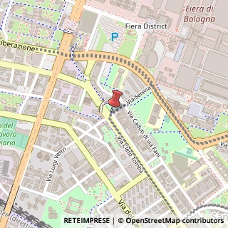 Mappa Via Serena,  1, 40127 Bologna, Bologna (Emilia Romagna)