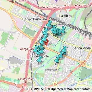 Mappa Via Luigi Capuana, 40132 Bologna BO, Italia (0.6525)