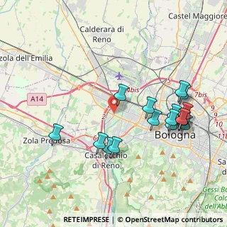 Mappa Via Luigi Capuana, 40132 Bologna BO, Italia (4.22294)