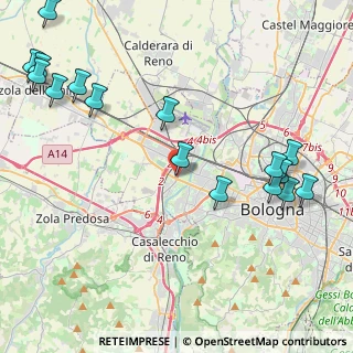 Mappa Via Luigi Capuana, 40132 Bologna BO, Italia (5.61188)