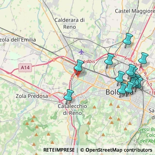 Mappa Via Luigi Capuana, 40132 Bologna BO, Italia (5.71067)