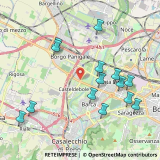 Mappa Via Luigi Capuana, 40132 Bologna BO, Italia (2.365)