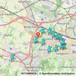 Mappa Via Luigi Capuana, 40132 Bologna BO, Italia (2.11462)