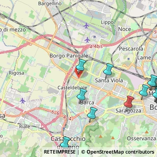 Mappa Via Luigi Capuana, 40132 Bologna BO, Italia (3.765)
