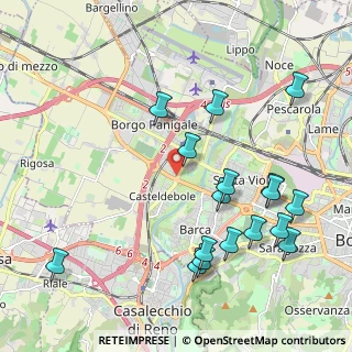 Mappa Via Luigi Capuana, 40132 Bologna BO, Italia (2.36706)