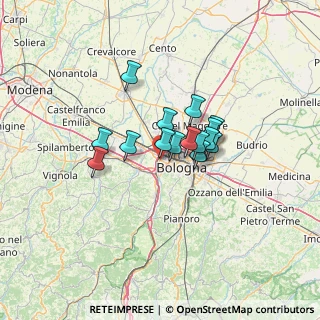 Mappa Via Luigi Capuana, 40132 Bologna BO, Italia (8.75533)