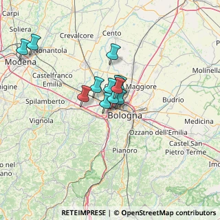 Mappa Via Luigi Capuana, 40132 Bologna BO, Italia (9.42)