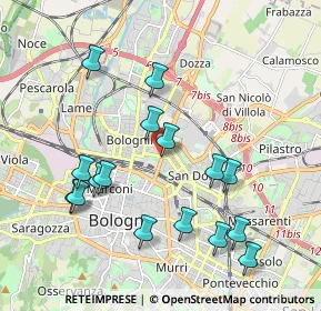 Mappa Dopolavoro Ferroviario, 40128 Bologna BO, Italia (2.0625)
