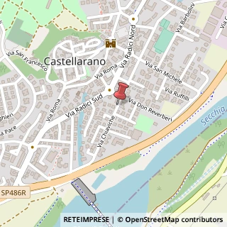 Mappa Via Chiaviche,  33, 42014 Castellarano, Reggio nell'Emilia (Emilia Romagna)