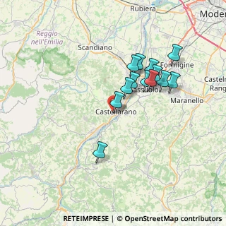 Mappa Via Dante Alighieri, 42014 Castellarano RE, Italia (6.34769)