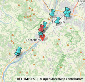 Mappa Via del Cimitero, 41042 Sassuolo MO, Italia (3.91455)