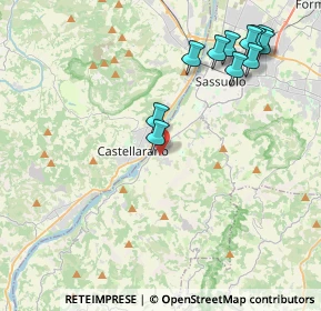 Mappa Via del Cimitero, 41042 Sassuolo MO, Italia (4.70545)