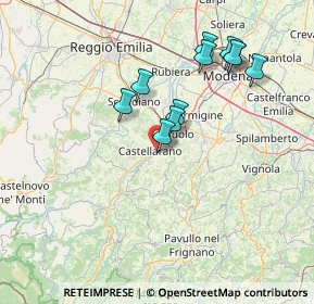 Mappa Via del Cimitero, 41042 Sassuolo MO, Italia (13.72273)