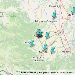 Mappa , 12022 Busca CN, Italia (10.92364)